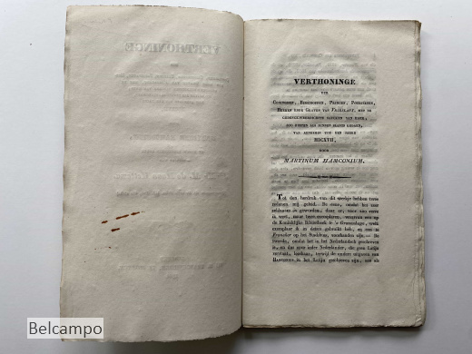 Verthoninge der Coninghen, Bisschoppen, Princen, Potestaten