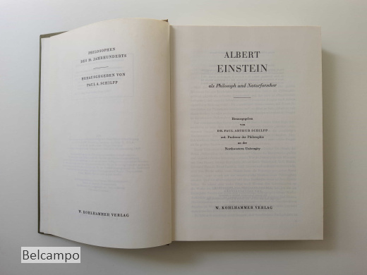 Albert Einstein als Philosoph und Naturforscher