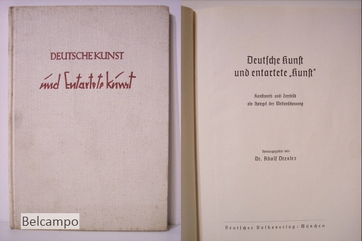 Deutsche Kunst und entartete Kunst