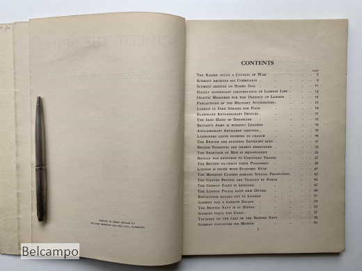 Schmidt the Spy and his messages to Berlin