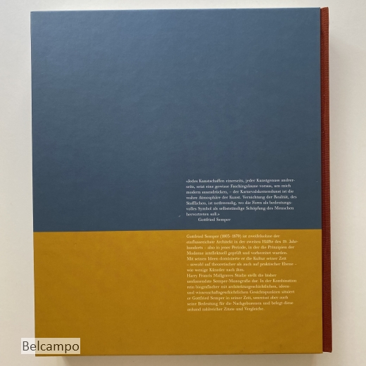 Gottfried Semper. Ein Architekt des 19. Jahrhunderts