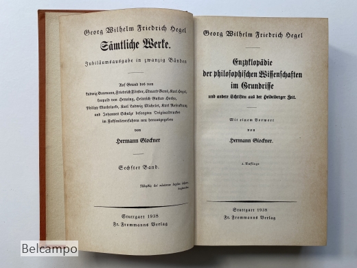 Enzyklopadie der philosophischen Wissenschaften im Grundrisse und andere Schriften der heidelberger Zeit