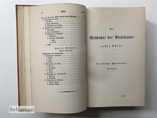 Vorlesungen über die Geschichte der Philosophie