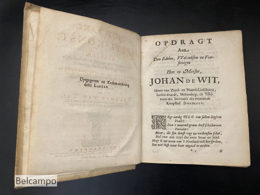 Digt- sang- en speel-konst, soo der ouden, als bysonder der Hebreen