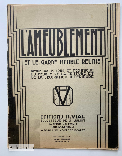 LAmeublement et le Garde-Meuble Réunis.
