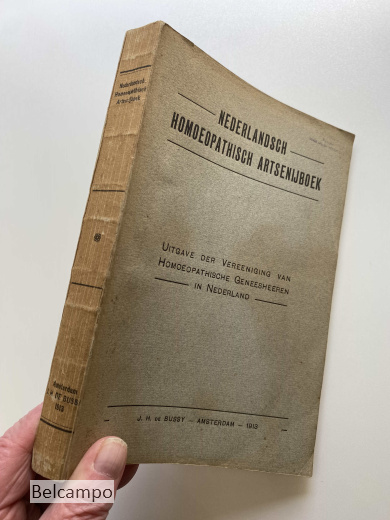 Nederlandsch homeopatisch artsenijboek