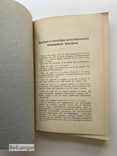 Nederlandsch homeopatisch artsenijboek
