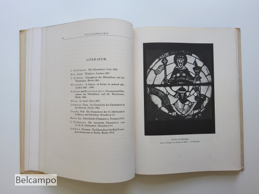 Die Glasmalerei., Ihre Technik und ihre Geschichte.