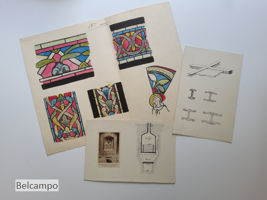 Die Glasmalerei., Ihre Technik und ihre Geschichte.