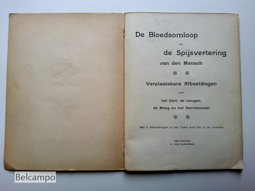 De bloedsomloop en de spijsvertering van den Mensch