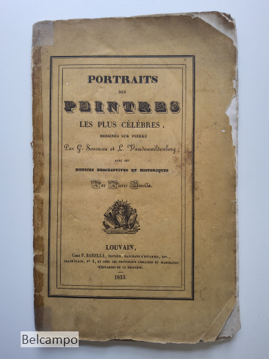 Portraits des peintres les plus célèbres, dessinés sur pierre par Gust. Simonau et Lamb. Vandenwildenberg