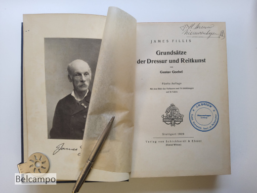 Grundsätze der Dressur und Reitkunst von Gustav Goebel.