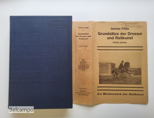 Grundsätze der Dressur und Reitkunst von Gustav Goebel.