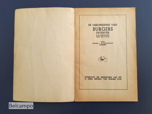 De geschiedenis van Burgers Deventer is de geschiedenis van de fiets