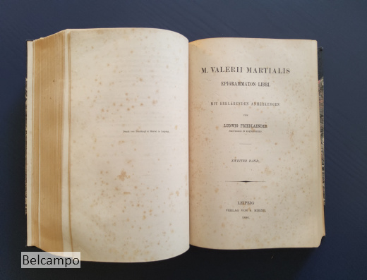 M. Valerii Martialis Epigrammaton libri.