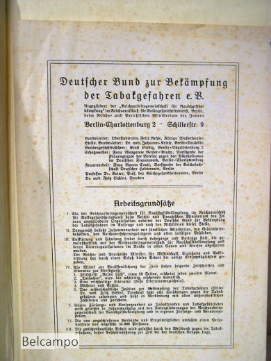 Tabak und Organismus