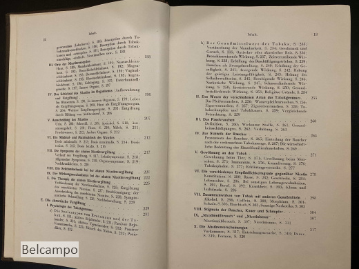 Tabak und Organismus