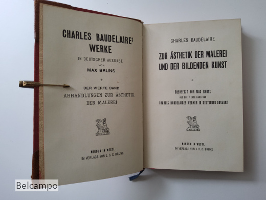 Charles Baudelaires Werke