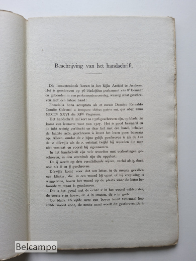 Het oudste Leenactenboek