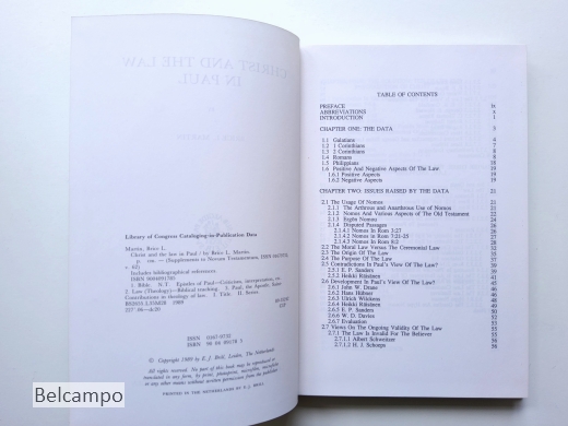 Christ and the law in Paul