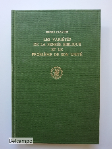 Les Varietes de la Pensee Biblique