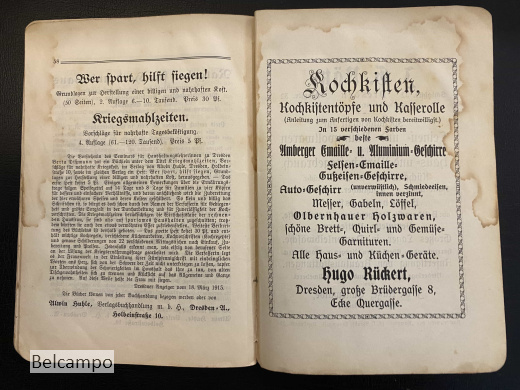 Die Hausfrau. Praktische Anleitung zur selbständigen und sparsamen Führung des Haushalts