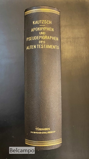 Die Apokryphen und Pseudepigraphen