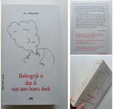 Belangrijk is dat ik niet aan lezers denk