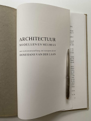 Architectuur modellen en meubels