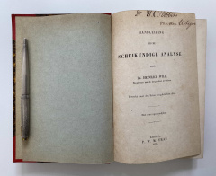 Handleiding bij de scheikundige analyse.