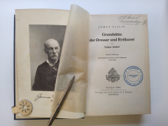 Grundsätze der Dressur und Reitkunst von Gustav Goebel.