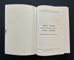 Grenz-Controle, Grens-Kontrolle : Aachen, Eupen, Maastricht - oral histories.