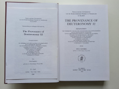 The Provenance of Deuterenomy 32
